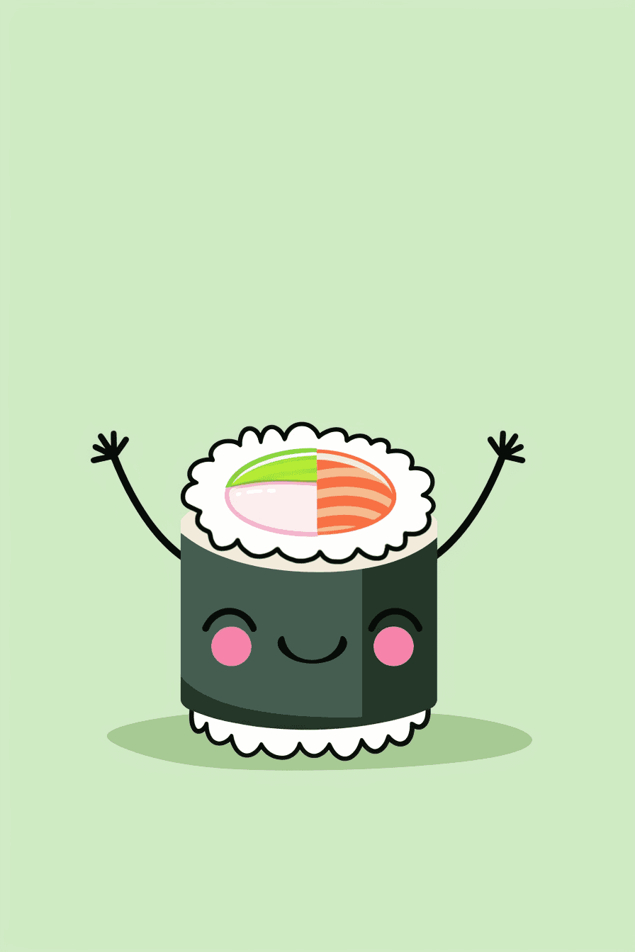 Cheerful Sushi Delight